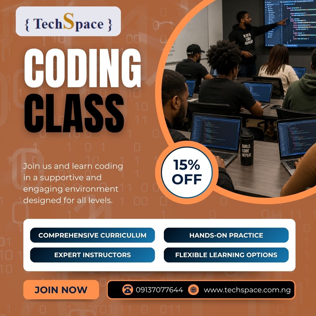 TechSpace flexible training Abuja